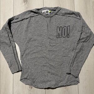 Nununu Kids Gray Long-Sleeve Top Kids 6-7
